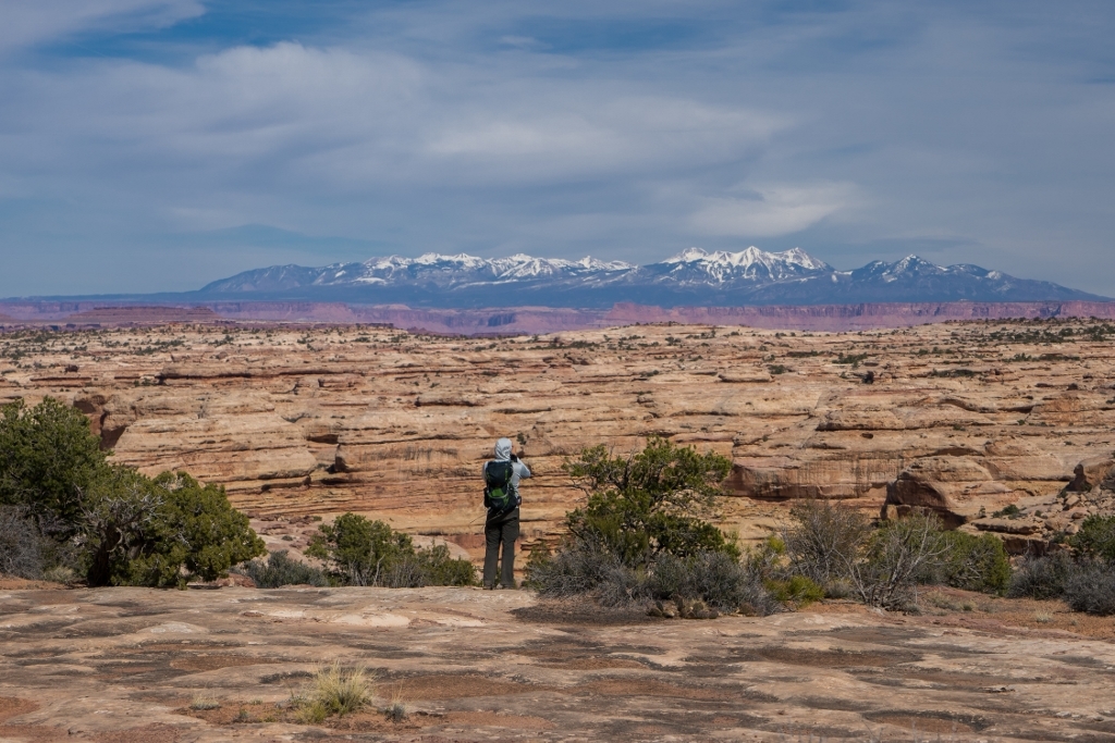 Backpacking in the Maze, Canyonlands National Park - 2063970560 LookingTowarDstheLaSalMountainsfromtheMaze.jpg.8e67ebc6c46bD4538627D9907ff7f3Dc