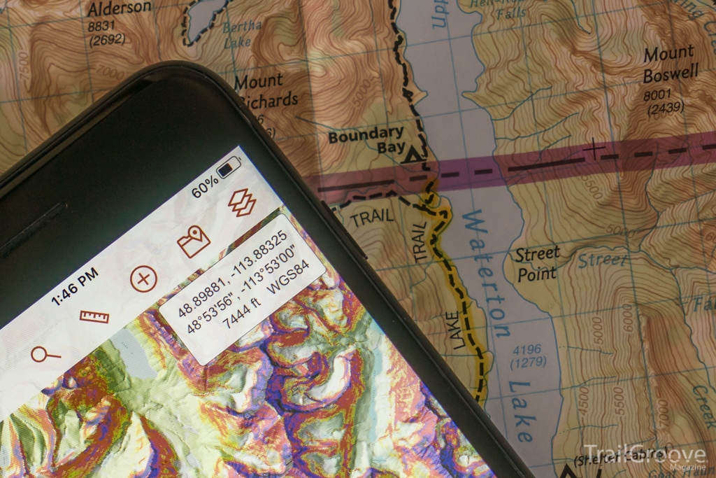 CalTopo Offline Maps and Layers - Hiking Apps and Backpacking with Smartphones