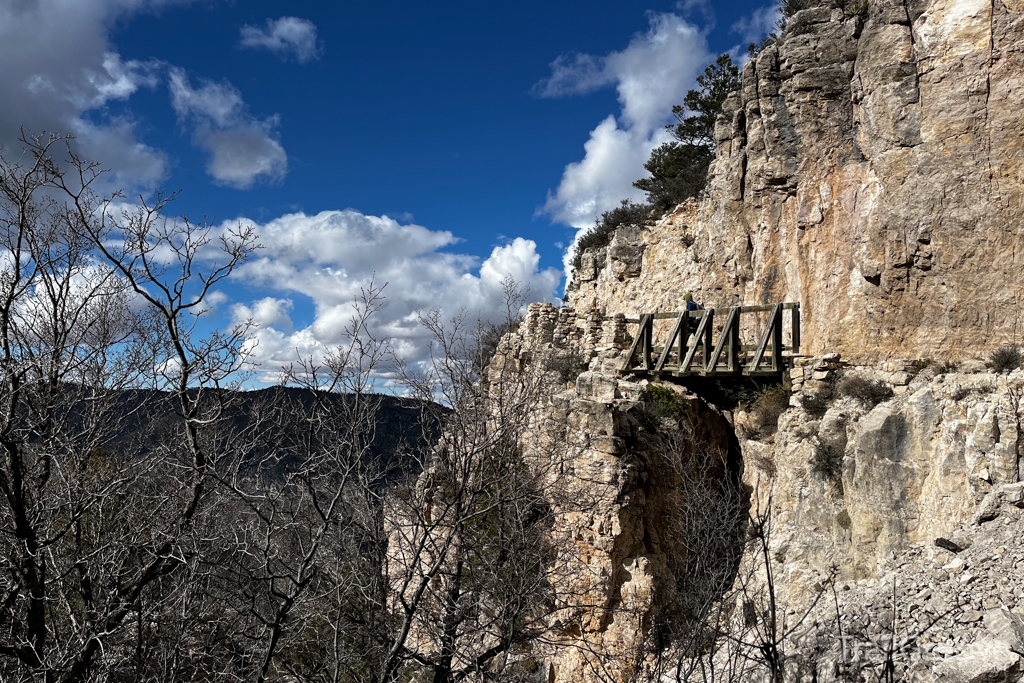 Hiking Trail in Guadalupe Mountains National Park