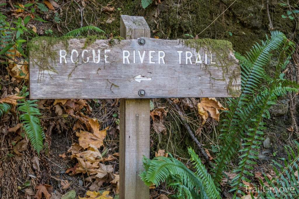 Rogue River Trail Sign