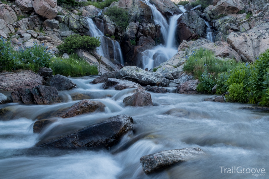 Waterfall - Hiking in the Bighorn Mountains