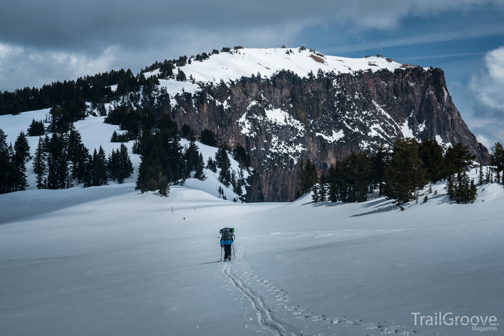 Skiing Around Crater Lake, Oregon