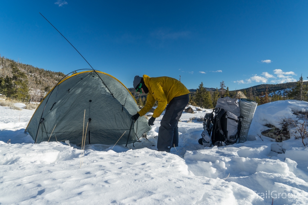 Setting up the Tarptent Scarp 2