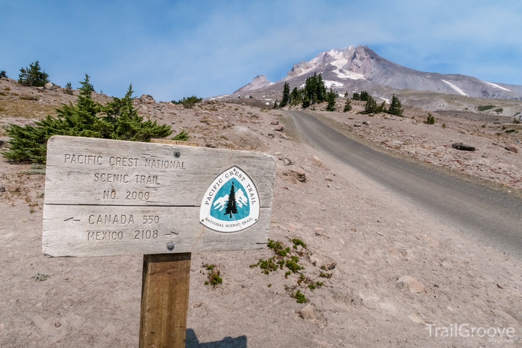 Section of the Pacific Crest Trail