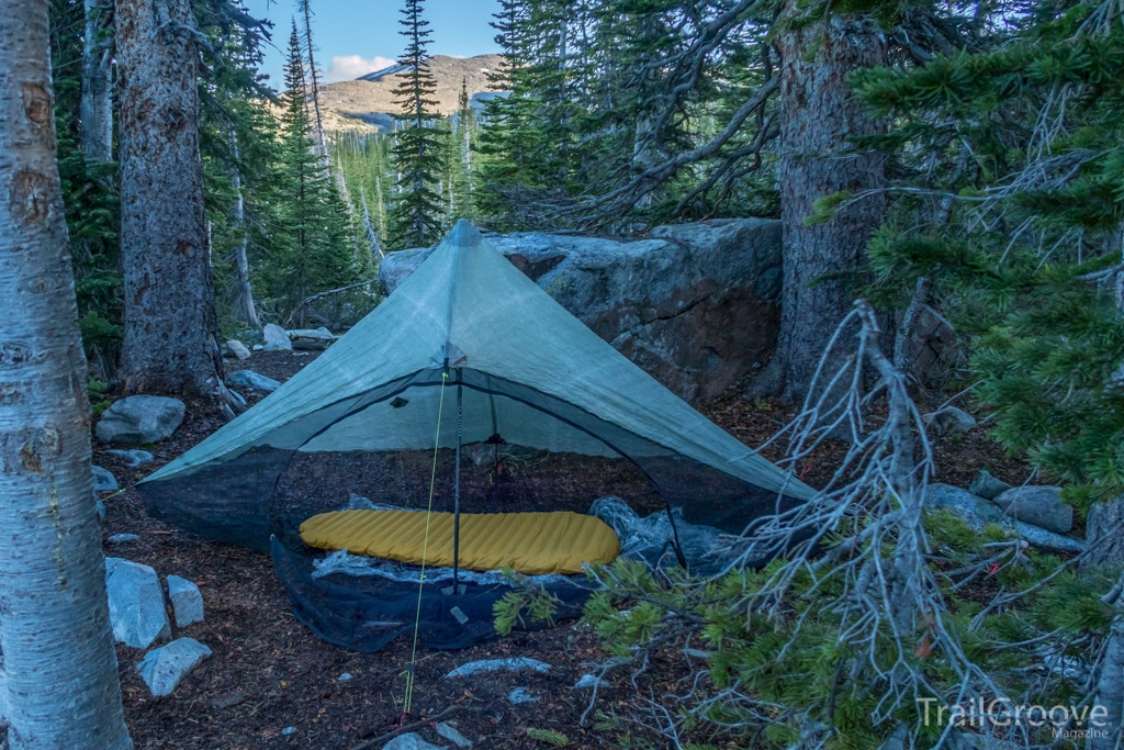 Camp in the Bighorn Mountains