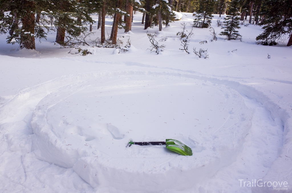 Forming the Snow Shelter