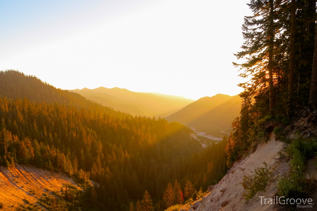 Golden Hour Light - Hiking the Loowit Trail