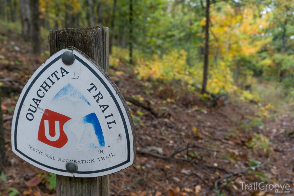 Ouachita Trail Sign