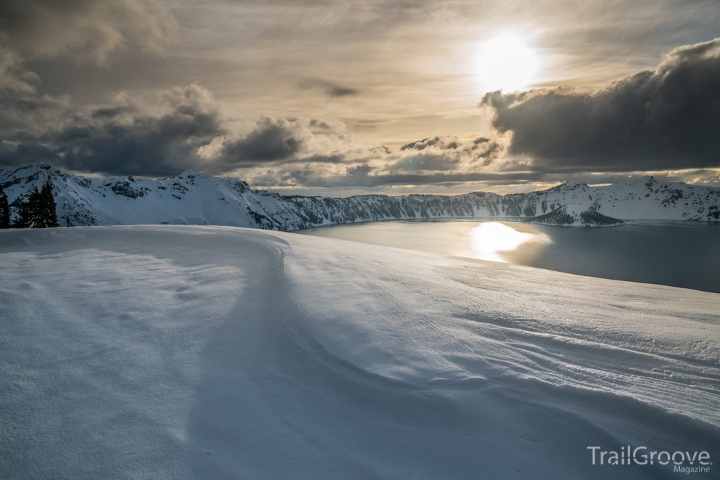 Winter Skiing in Crater Lake National Park