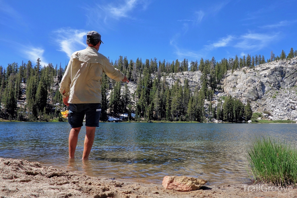 Fishing on the Theodore Solomons Trail