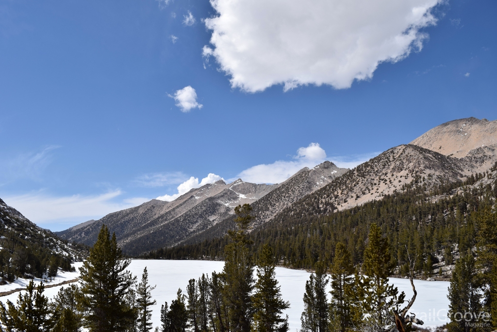 Frozen Lake - Kearsarge Pass Trail