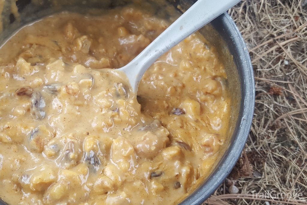 Oatmeal Cookie Warmer Backpacking Dessert Recipe