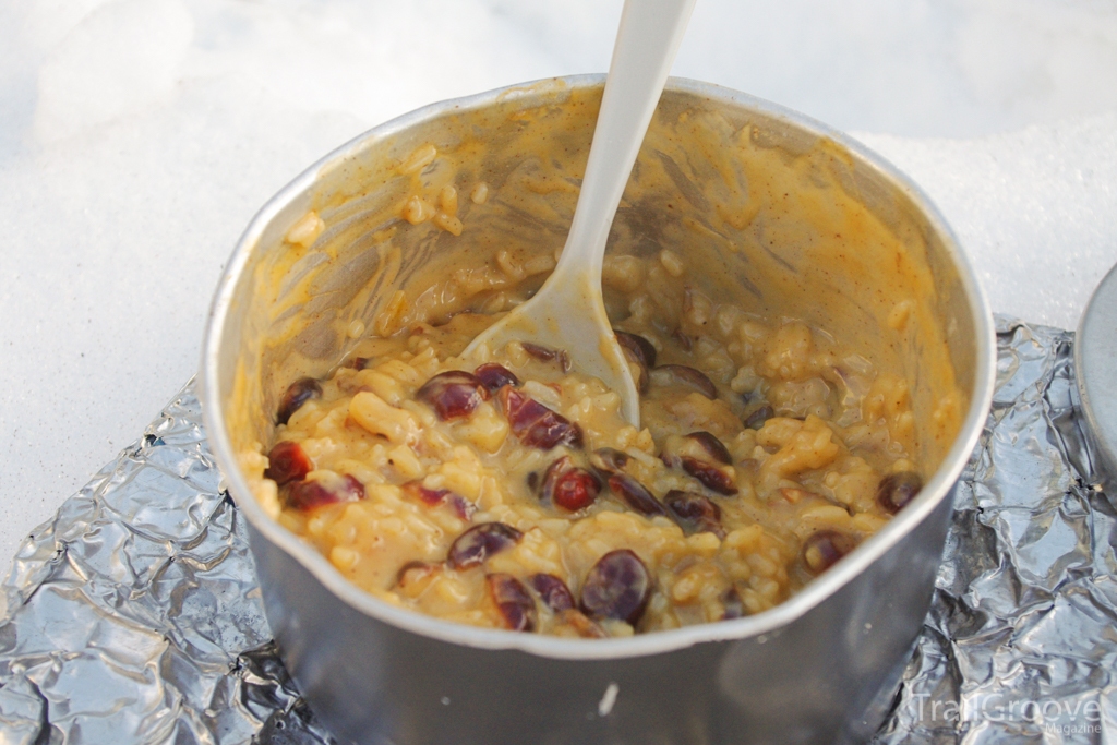 Banana Nut Rice Pudding Backpacking Dessert Recipe