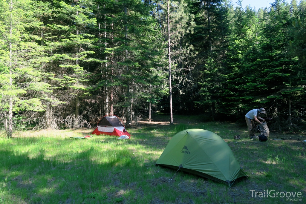 Campsite Along the Selway River Trail