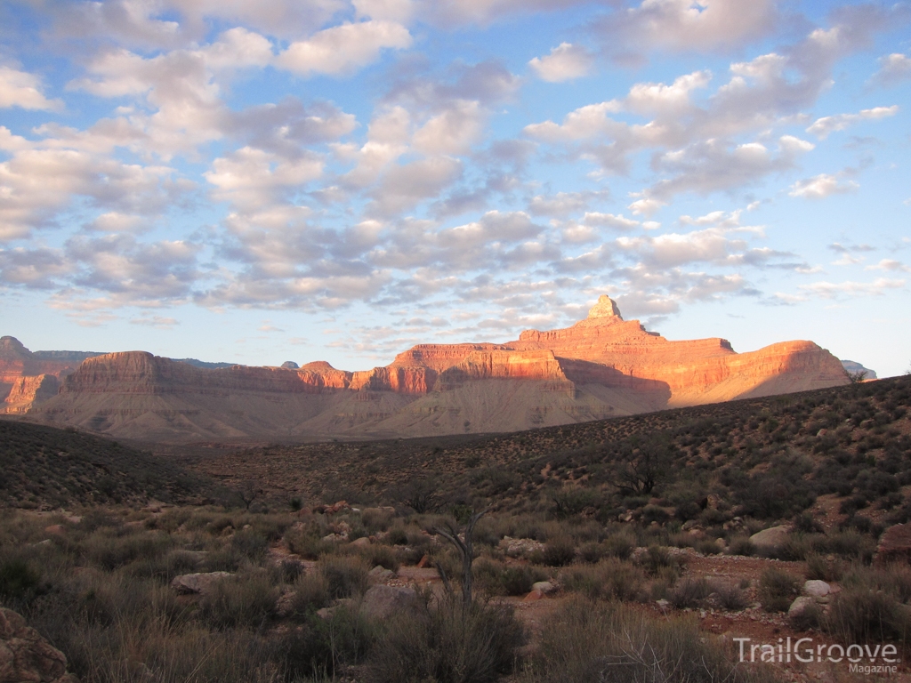 East Tonto Trail Sunset Scenery