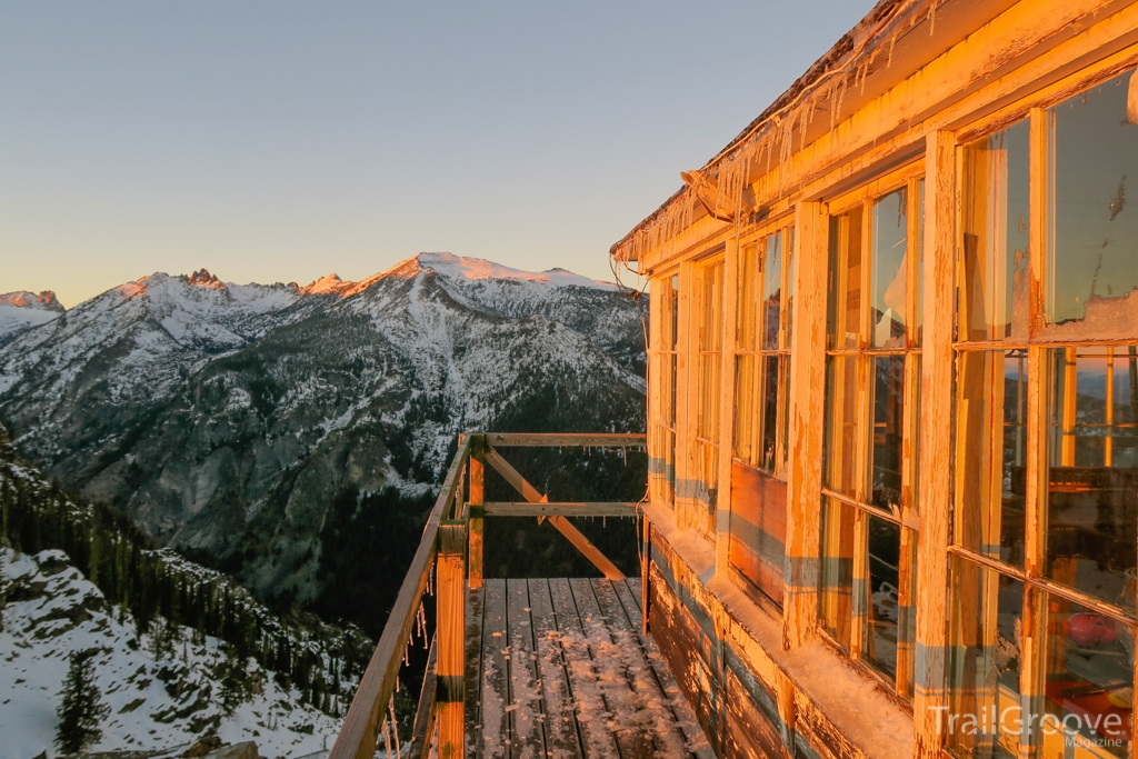 Winter Backpacking Trip to a Fire Lookout