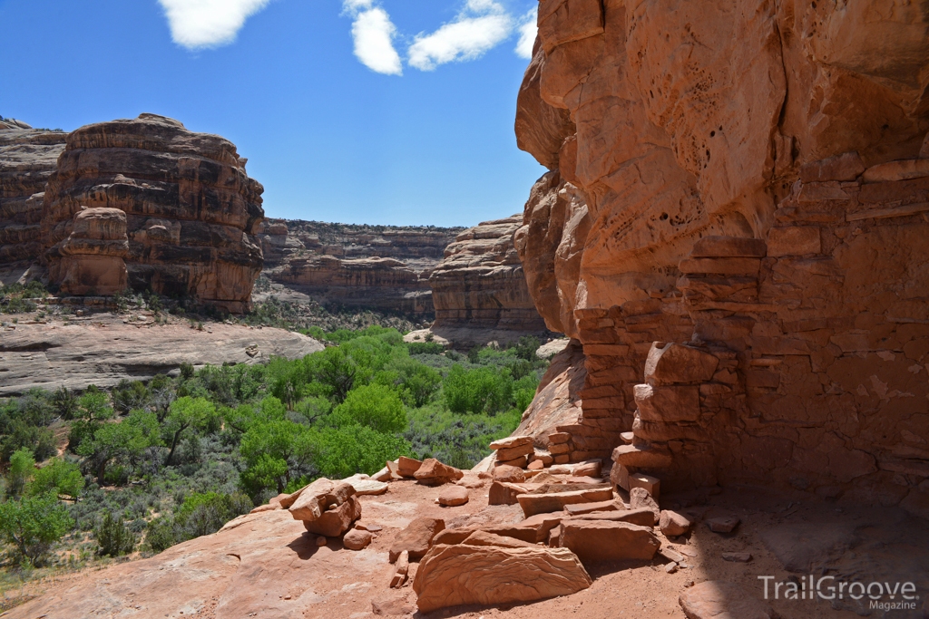 View from Alcove in Bullet Canyon