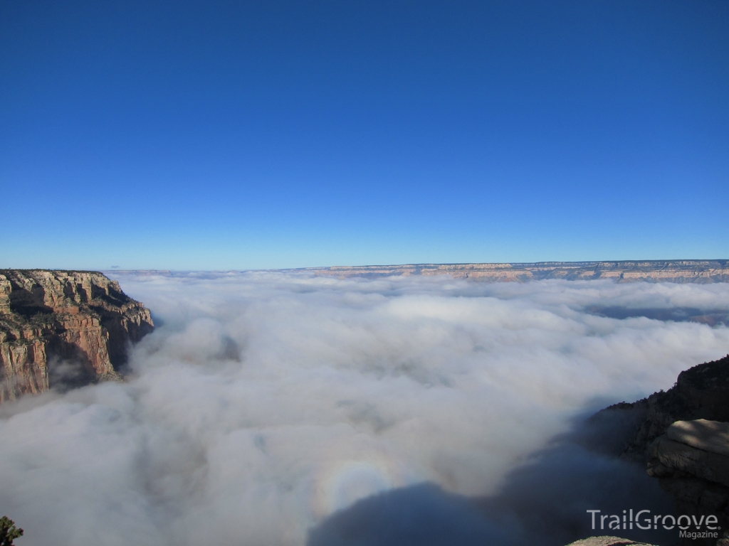 Cloud Inversion in Grand Canyon National Park