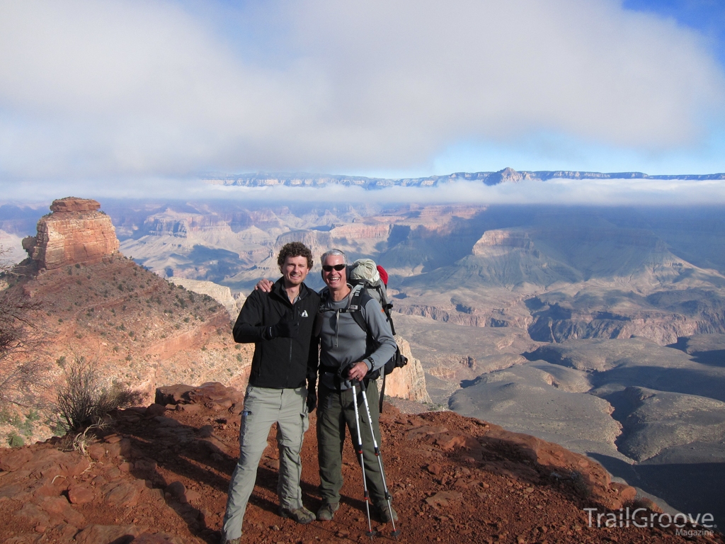 Dad and I Hiking the East Tonto Trail