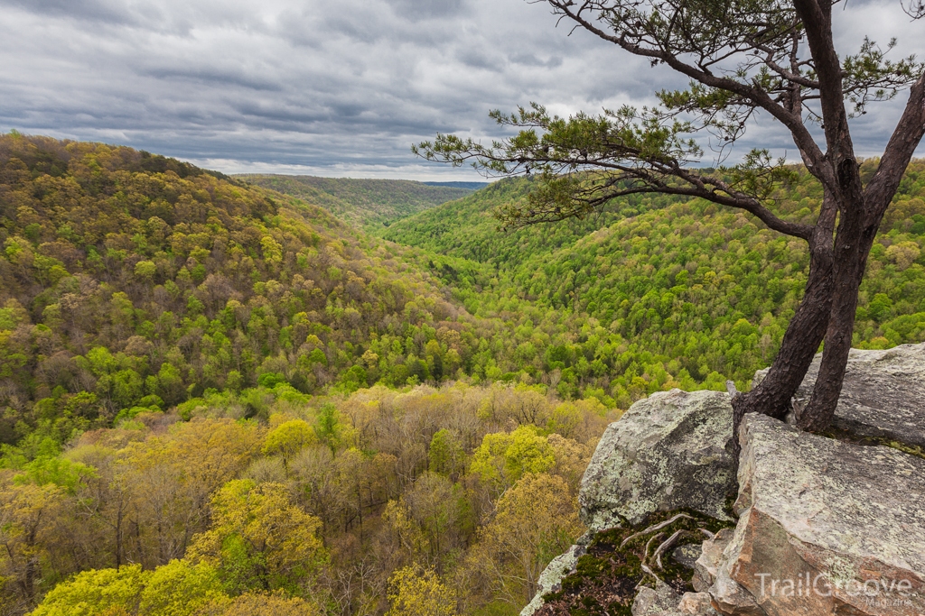 Hiking the Fiery Gizzard Trail