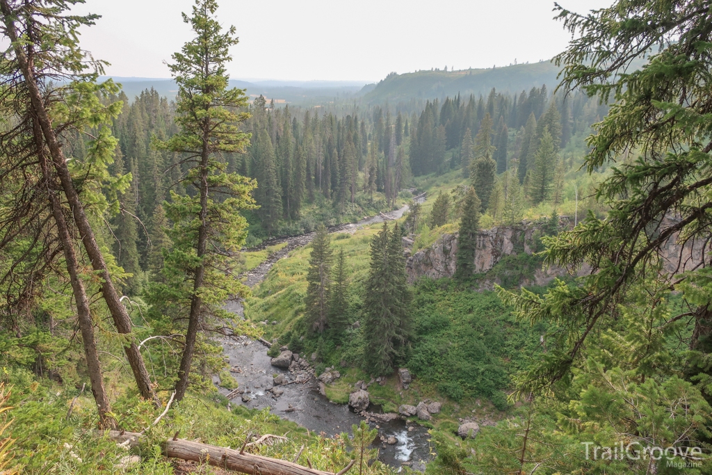 River View - Backpacking Yellowstone