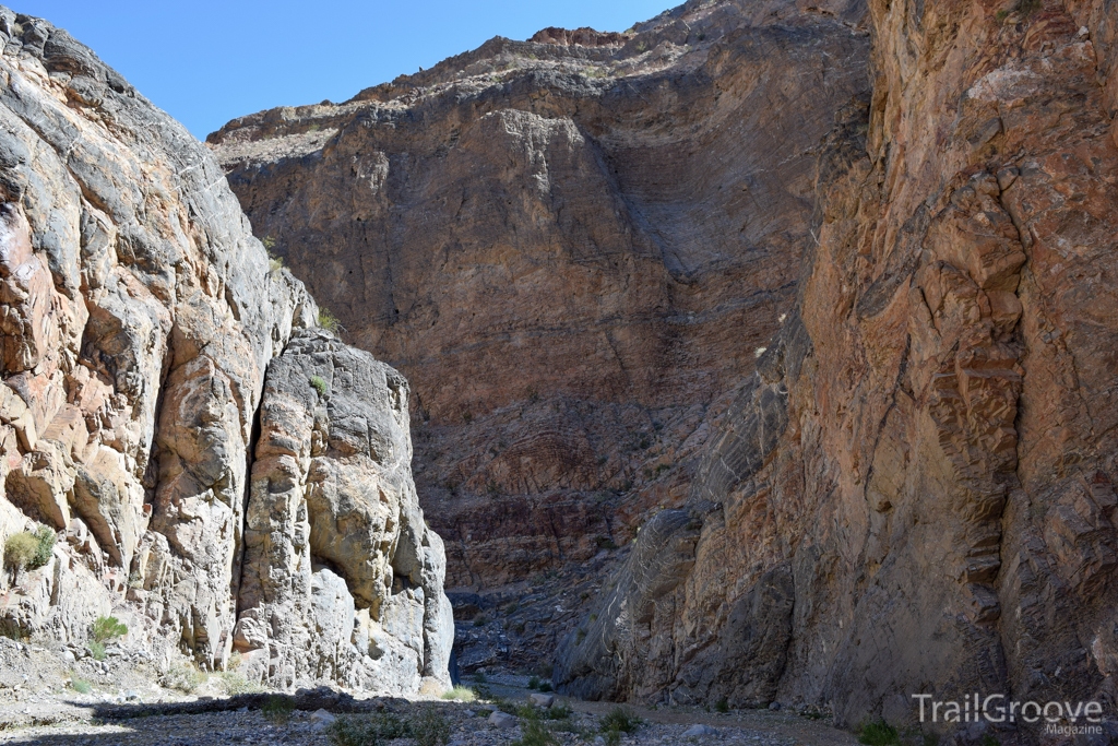 Start of Marble Canyon Hike in Death Valley