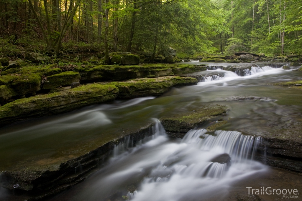 Day Hiking the Fiery Gizzard Trail - Waterfall and Cascade