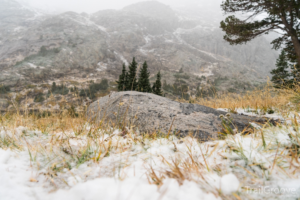 Hiking and Backpacking in a Rain and Snow Mix