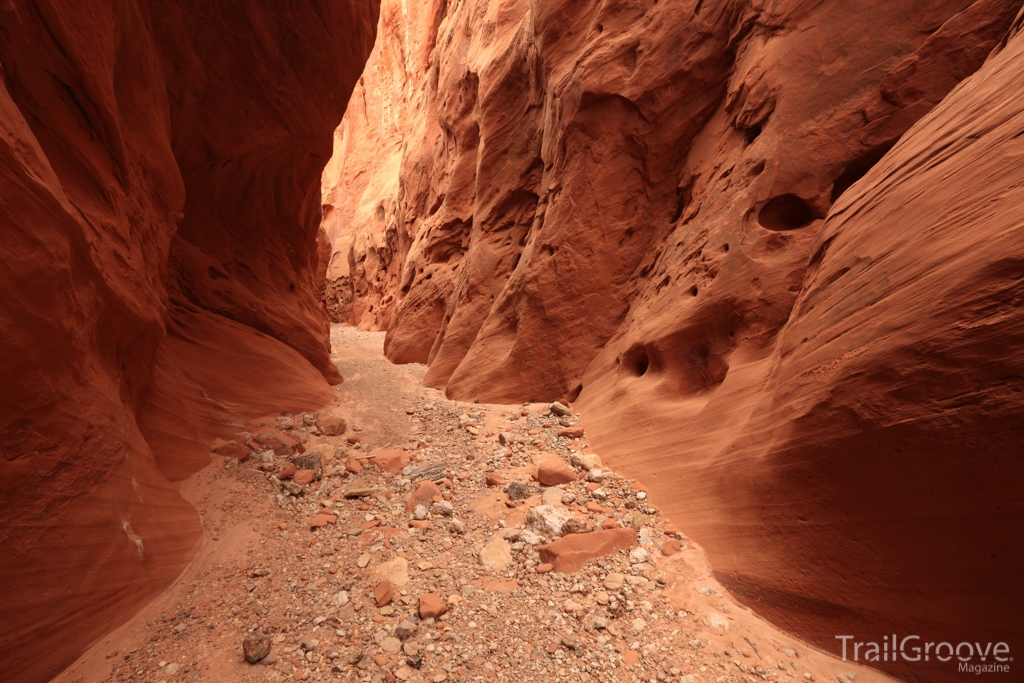 Narrows in Wolverine Canyon Utah