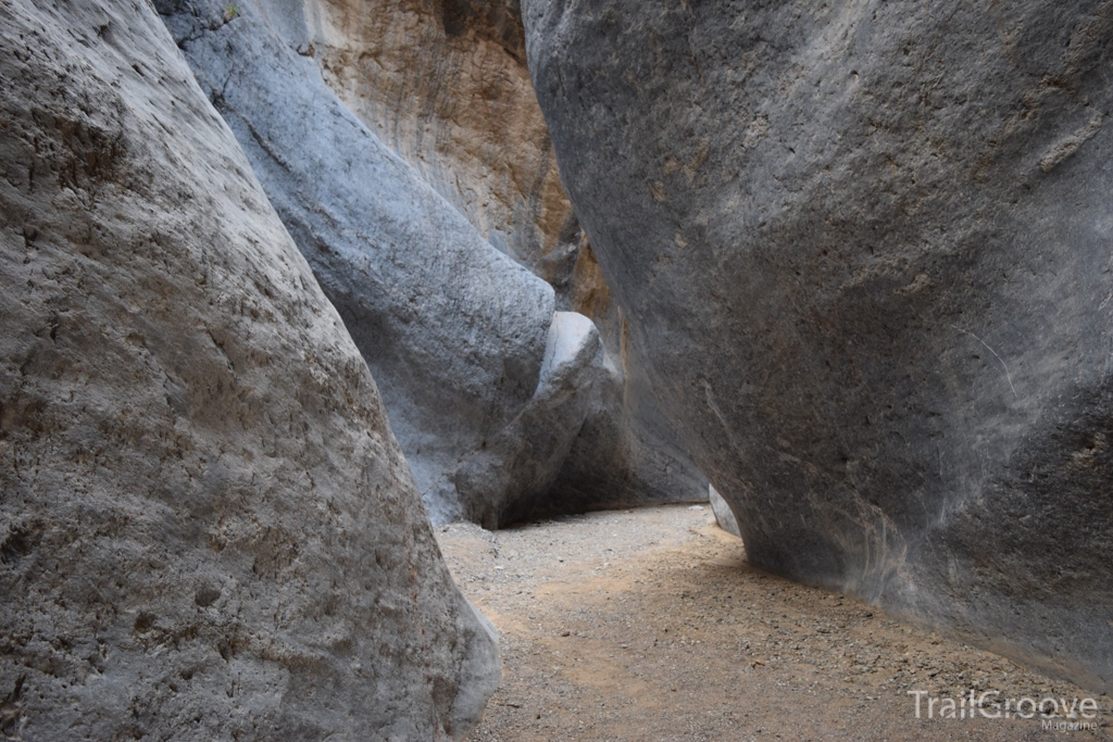 Scenery in Marble Canyon - Hiking in Death Valley