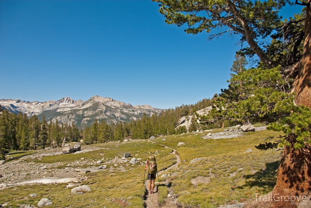 Hiking on the John Muir Trail