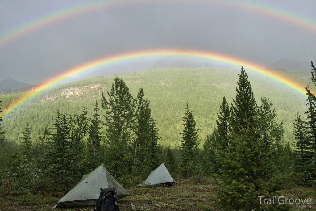 Campsite on the Great Divide Trail