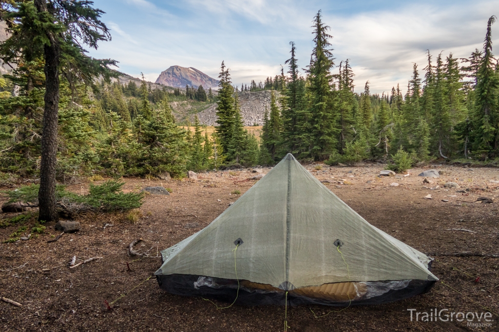 Backpacking Campsite - Three Sisters Wilderness