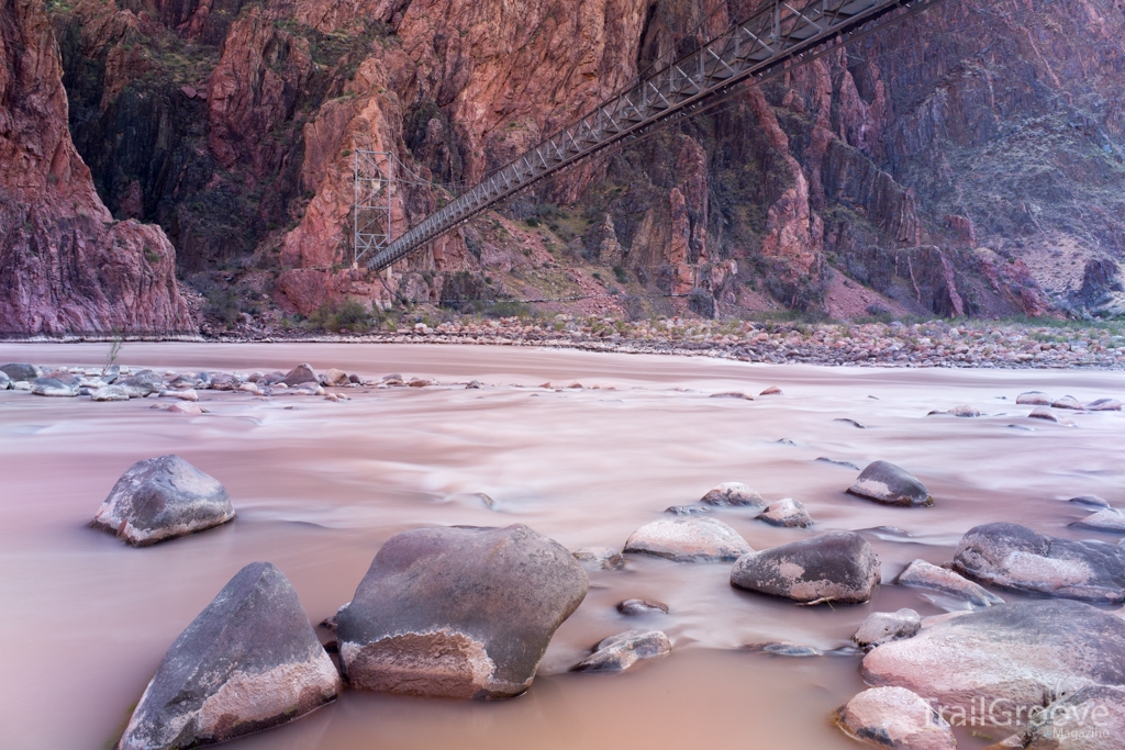 Grand Canyon Colorado River Bridge - Hermit’s Rest to South Kaibab Hike