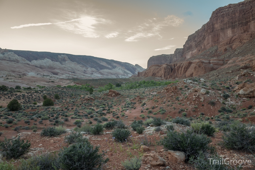 Capitol Reef Golden Hour Light