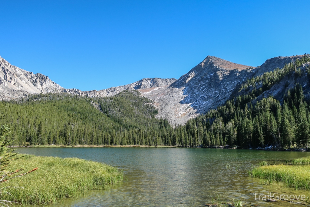 Fishing in the Pioneer Mountains - Backcountry Lake