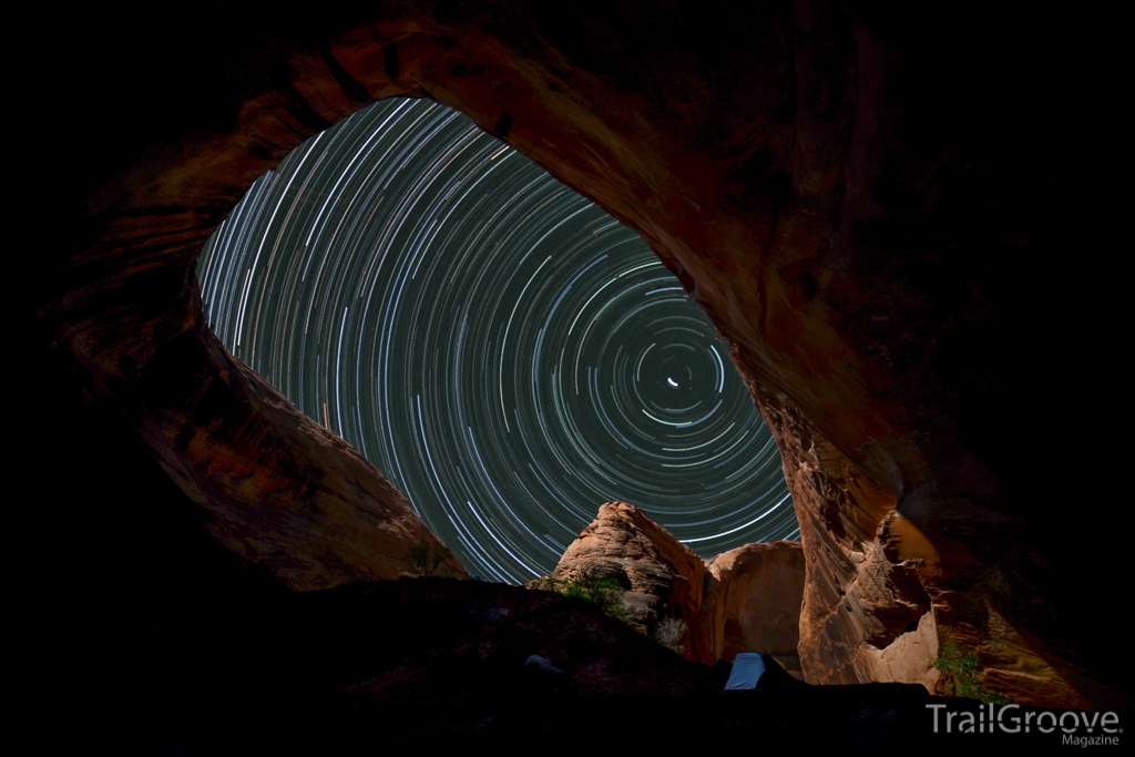 Camping in Coyote Gulch Utah