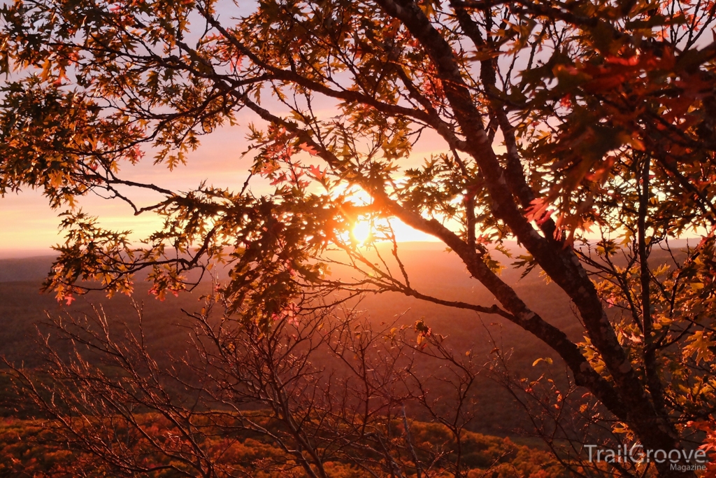 Ozark Highlands Trail Sunset