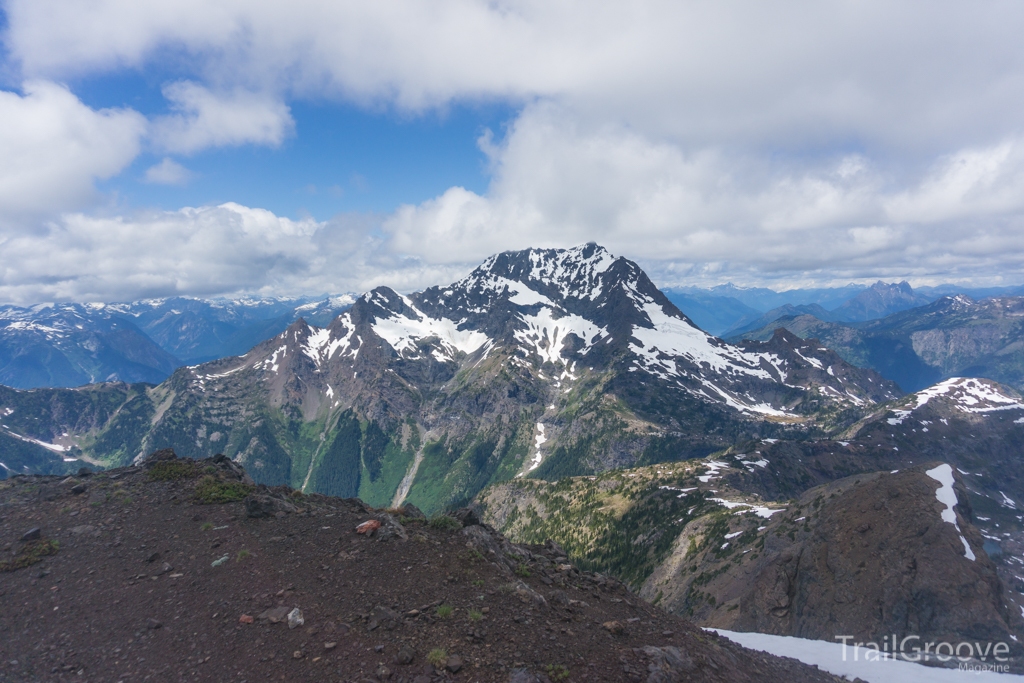 Jack Mountain from Crater