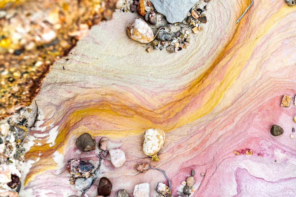 Rock Detail Near Red Top in Utah's Grand Staircase