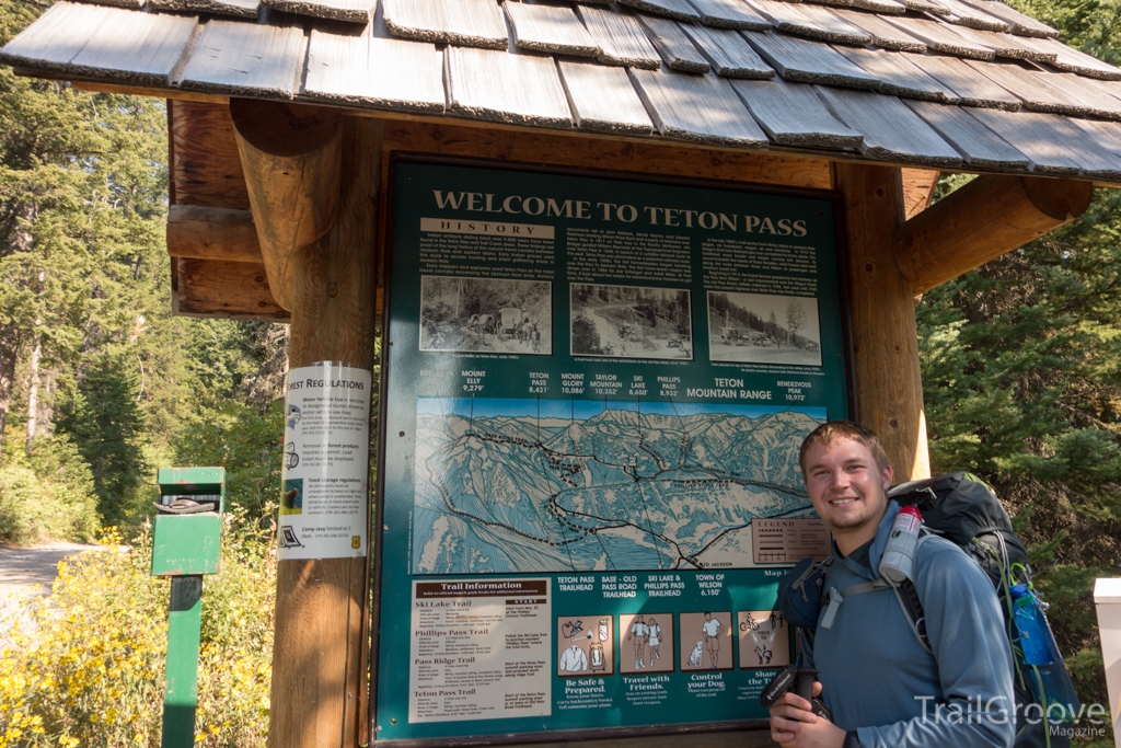 At the Trailhead in Grand Teton