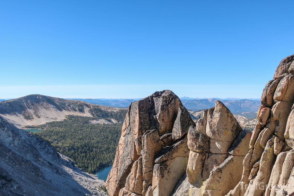 High Point in the Pioneer Mountains