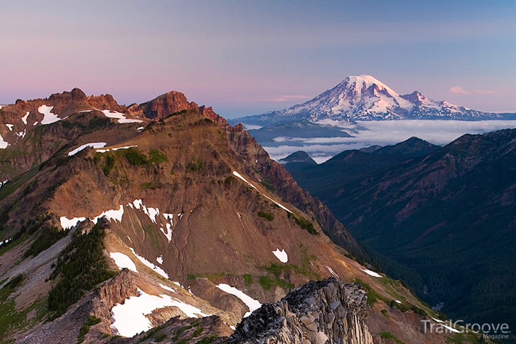 Goat Rocks Mount Rainier View