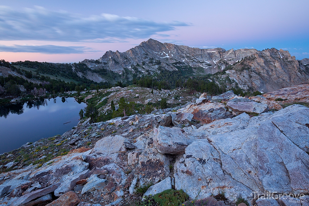 Lake in Nevada's Ruby Mountains