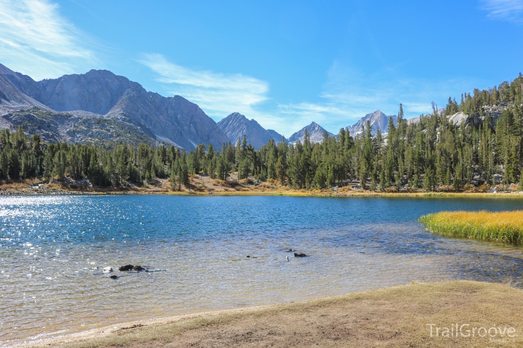 Small Beach and Mountain View - John Muir Wilderness California