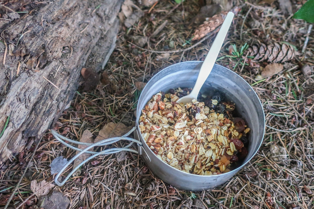 Backpacking Fruit Crisp Breakfast - Dessert Recipe