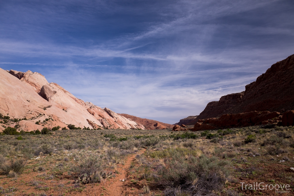 Hiking Trail in Capitol Reef National Park