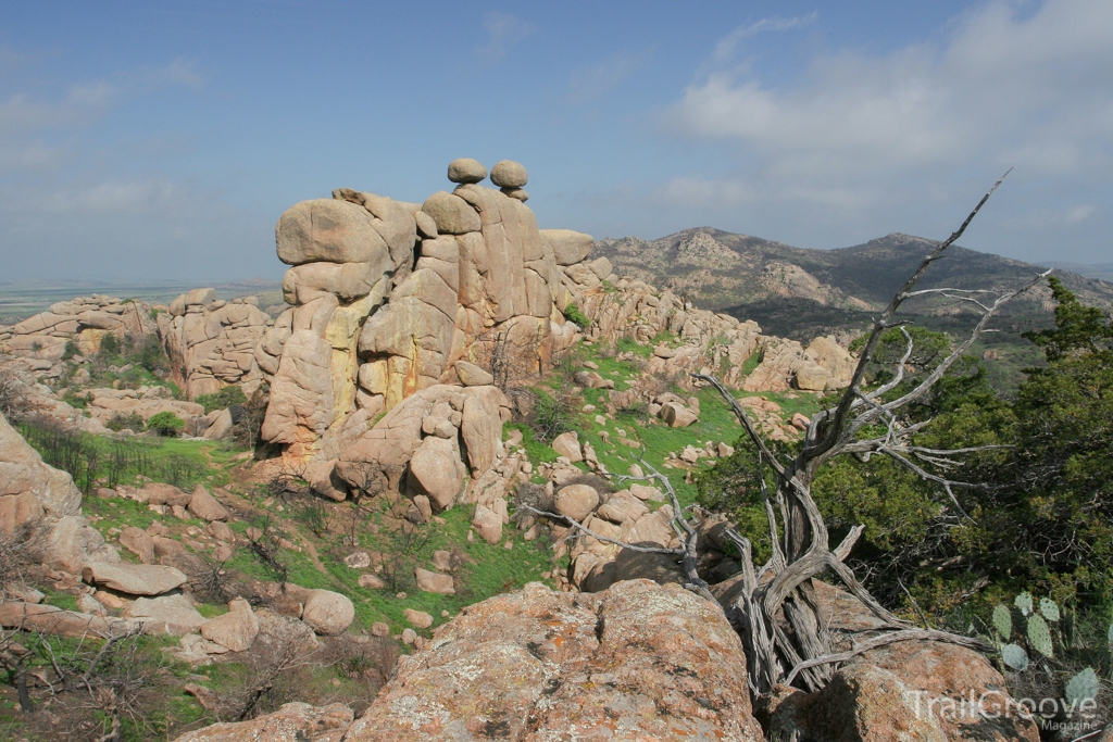 Crab Eyes in the Wichita Mountains of Oklahoma