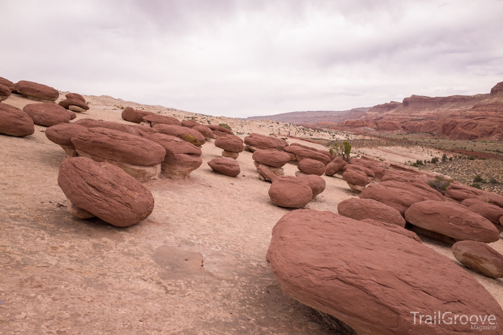 Backpacking & Hiking in Capitol Reef - Interesting Rocks