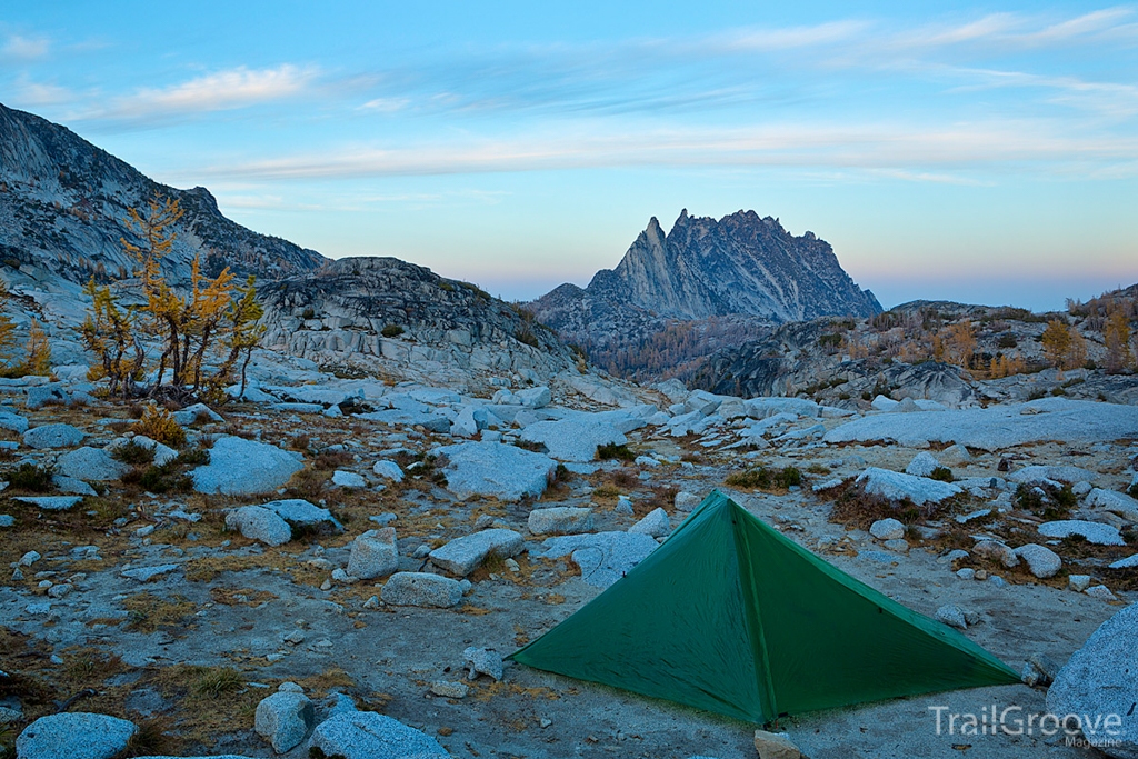 Backpacking Campsite in the Enchantments